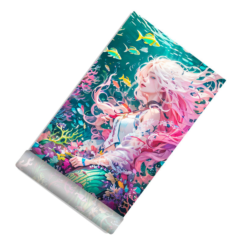 Aurora Mermaid Door Decoupage