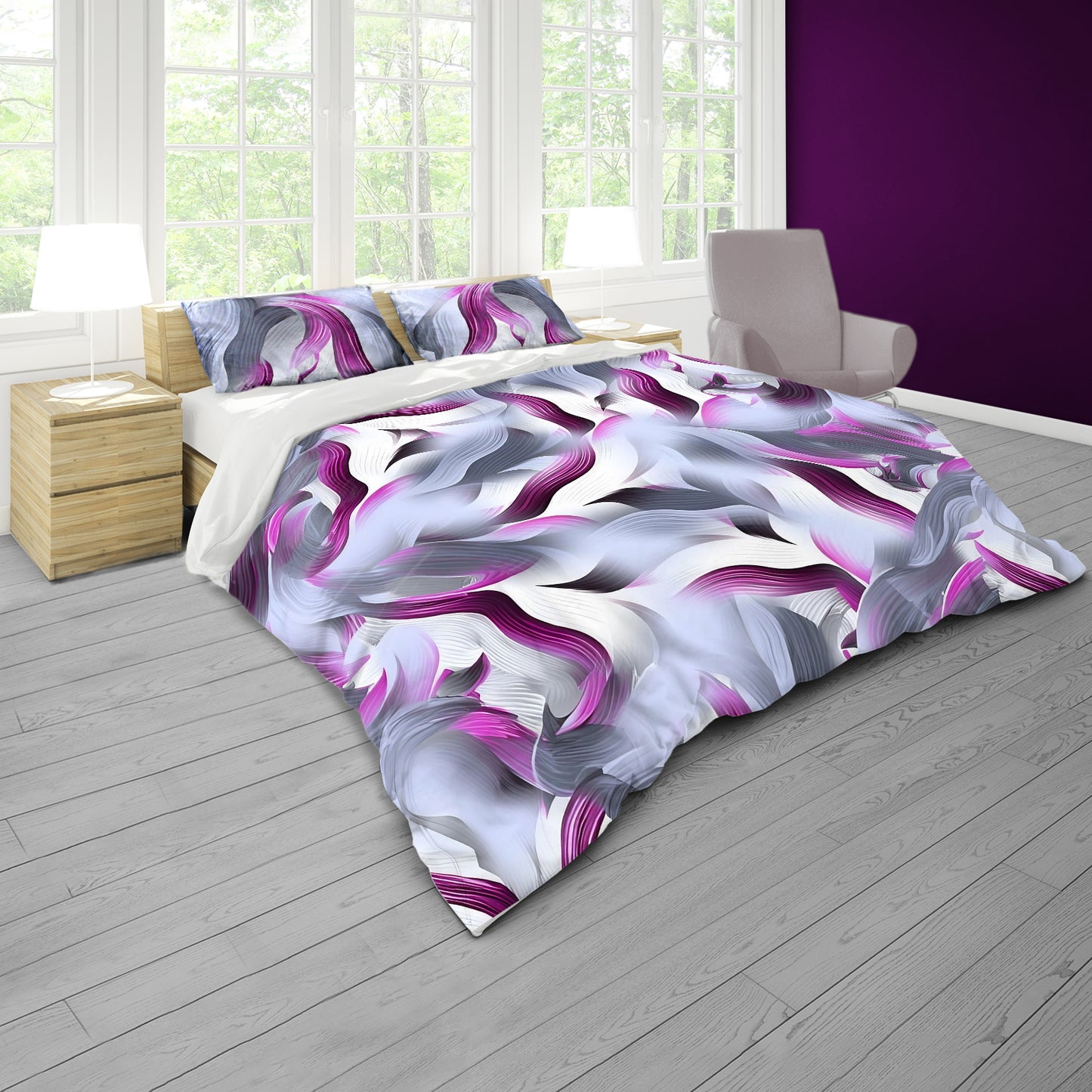 Aurora Fragments Duvet Cover Set