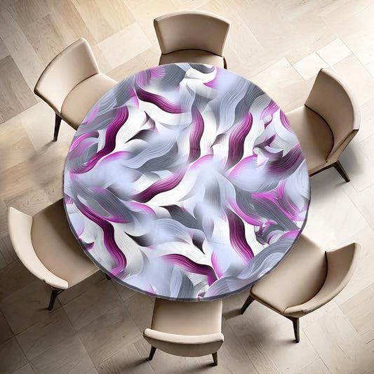 Aurora Fragments Round Tablecloth