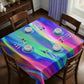 Aurora Lights Square Tablecloth