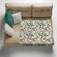 Autumn Arrival Light Weight Fleece Blanket