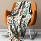 Autumn Arrival Light Weight Fleece Blanket