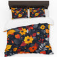 Autumn Florals Duvet Cover Set by Wikus Schalkwyk