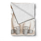 Autumn Baby Cow Baby Fleece Blanket by Mark van Vuuren