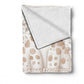 Autumn Baby Giraffe Baby Fleece Blanket by Mark van Vuuren