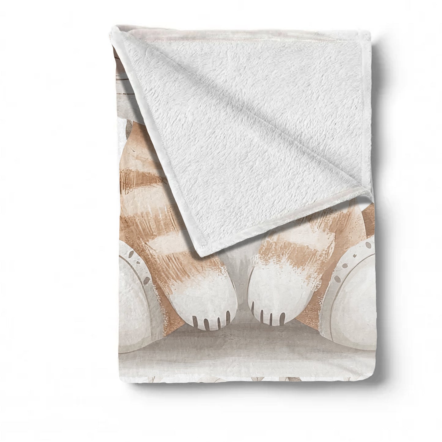 Autumn Baby Tiger Baby Fleece Blanket by Mark van Vuuren
