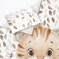 Autumn Baby Tiger Cot Set by Mark van Vuuren