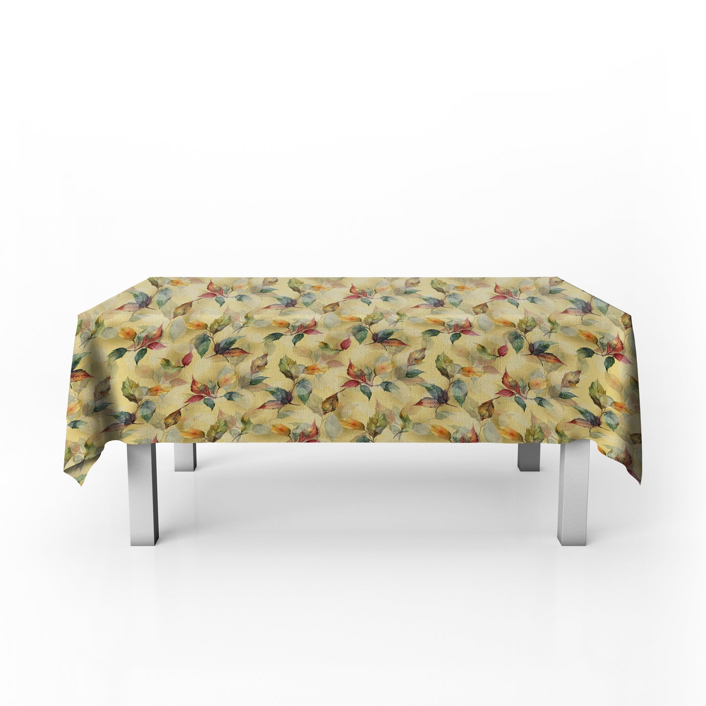 Autumn Colour Leaves Rectangle Tablecloth