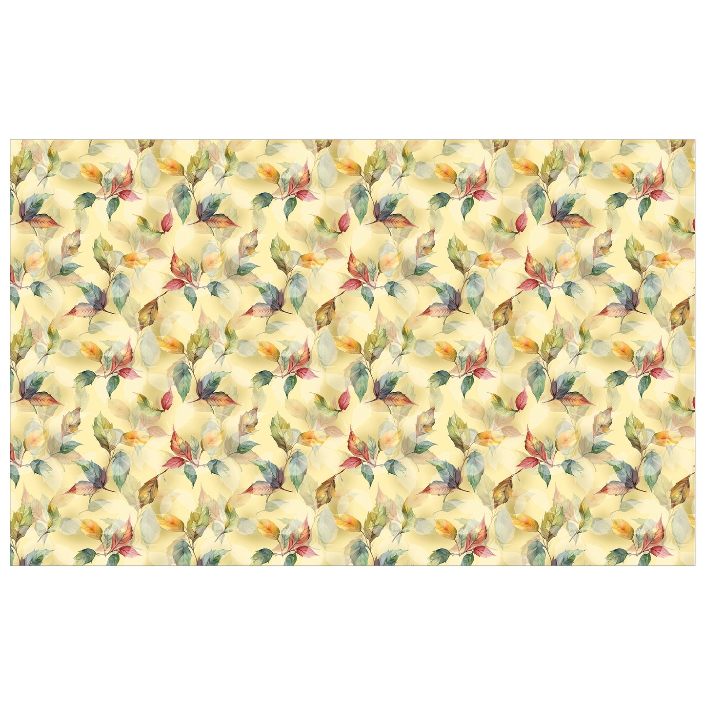 Autumn Colour Leaves Rectangle Tablecloth