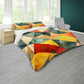 Autumn Colour Shapes Duvet Cover Set
