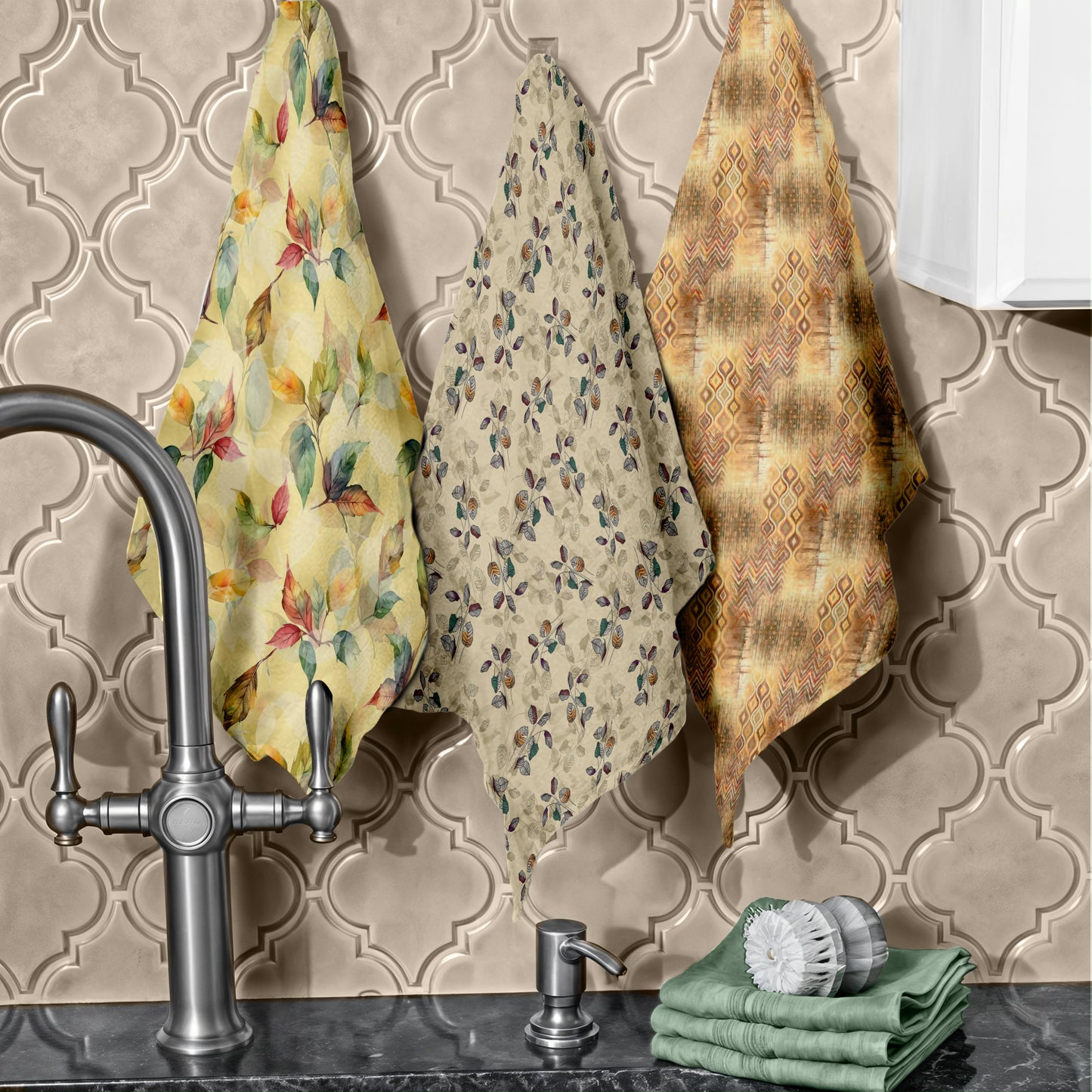 Autumn Dish Cloth (Set of 3)