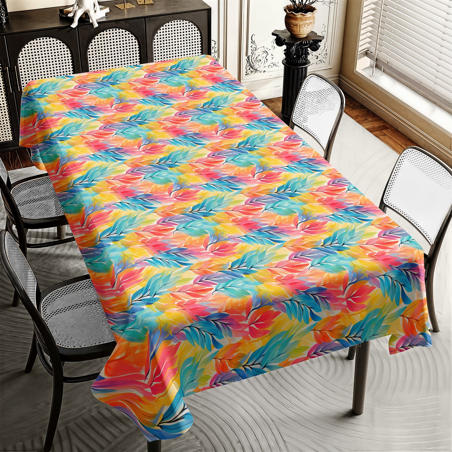 Autumn Foliage Rectangle Tablecloth