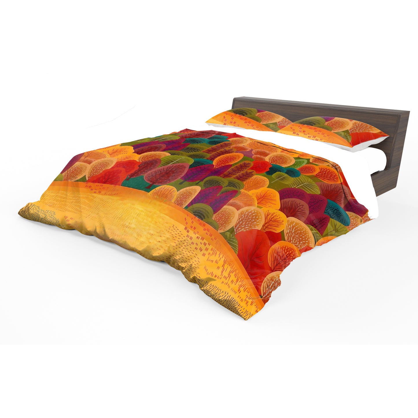 Autumn Forest Duvet Cover Set