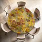 Autumn Garden Round Tablecloth
