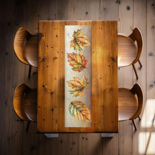 Autumn Leaves 160cm Table Runner