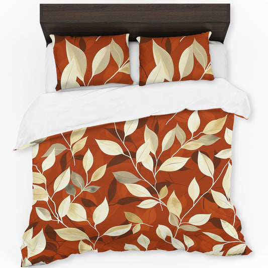 Autumn Leaves Duvet Cover Set by Wikus Schalkwyk