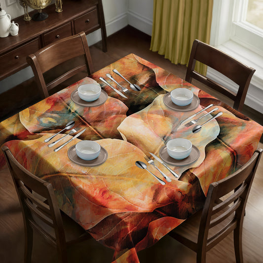 Autumn Leaves Square Tablecloth By Mark Van Vuuren