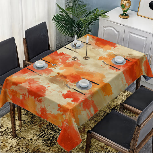 Autumn Rush Rectangle Tablecloth by Wikus Schalkwyk