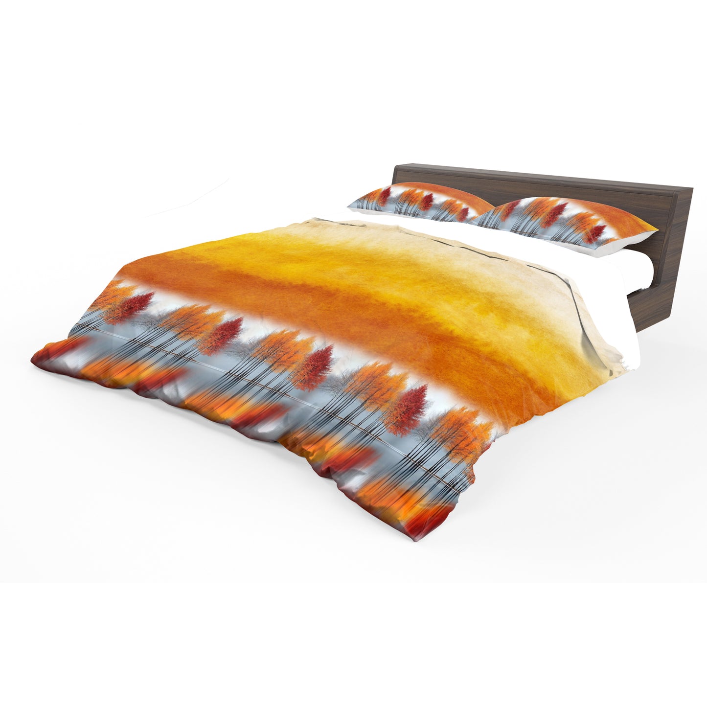 Autumn Trees Duvet Cover Set
