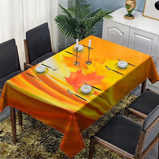 Autumn Wave Rectangle Tablecloth
