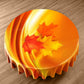 Autumn Wave Round Tablecloth