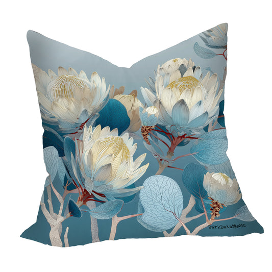 Azure Bloom Luxury Scatter by Wikus Schalkwyk