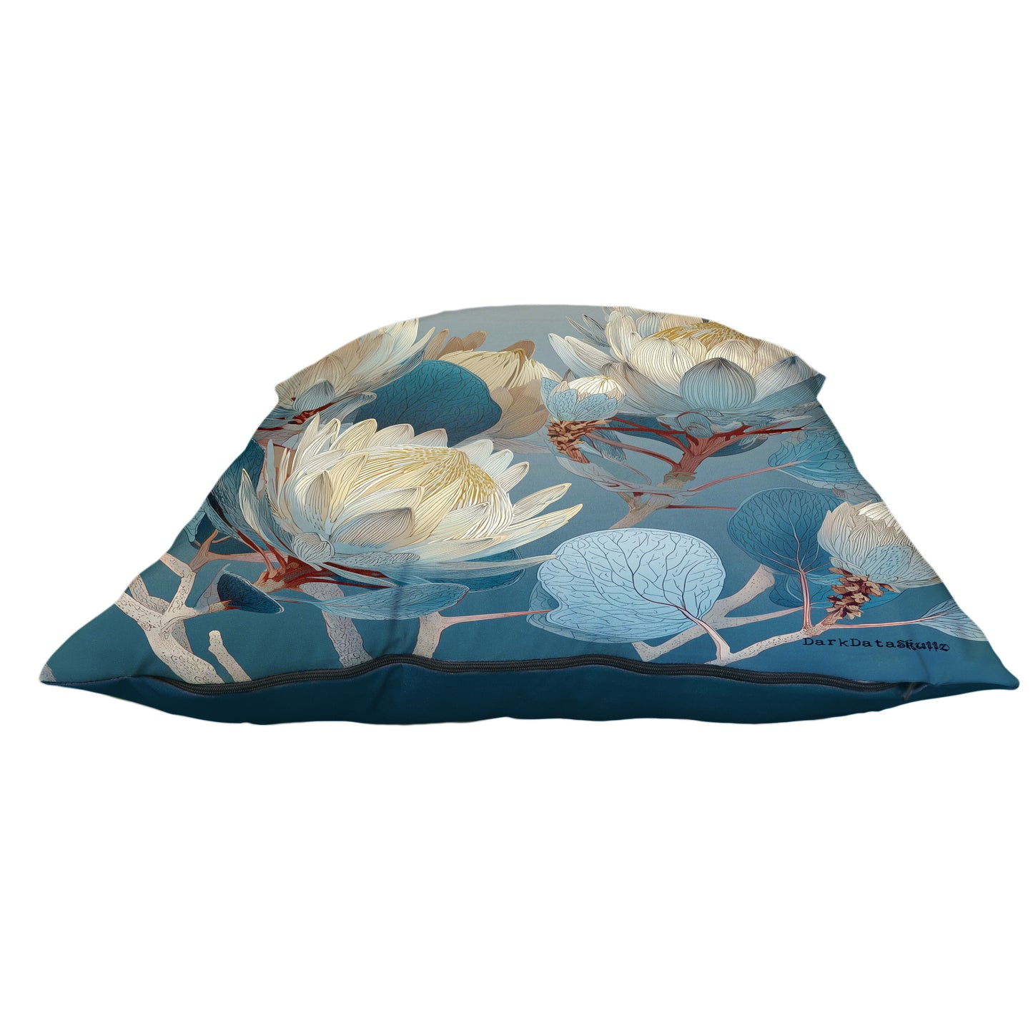 Azure Bloom Luxury Scatter by Wikus Schalkwyk