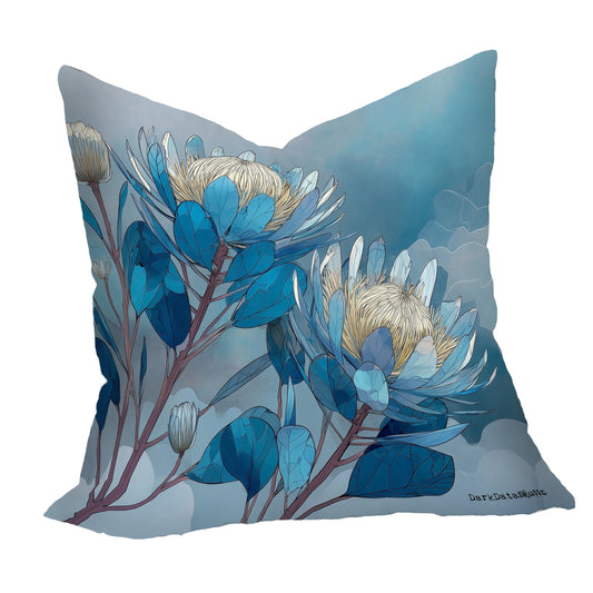 Azure Bloomscape Luxury Scatter by Wikus Schalkwyk