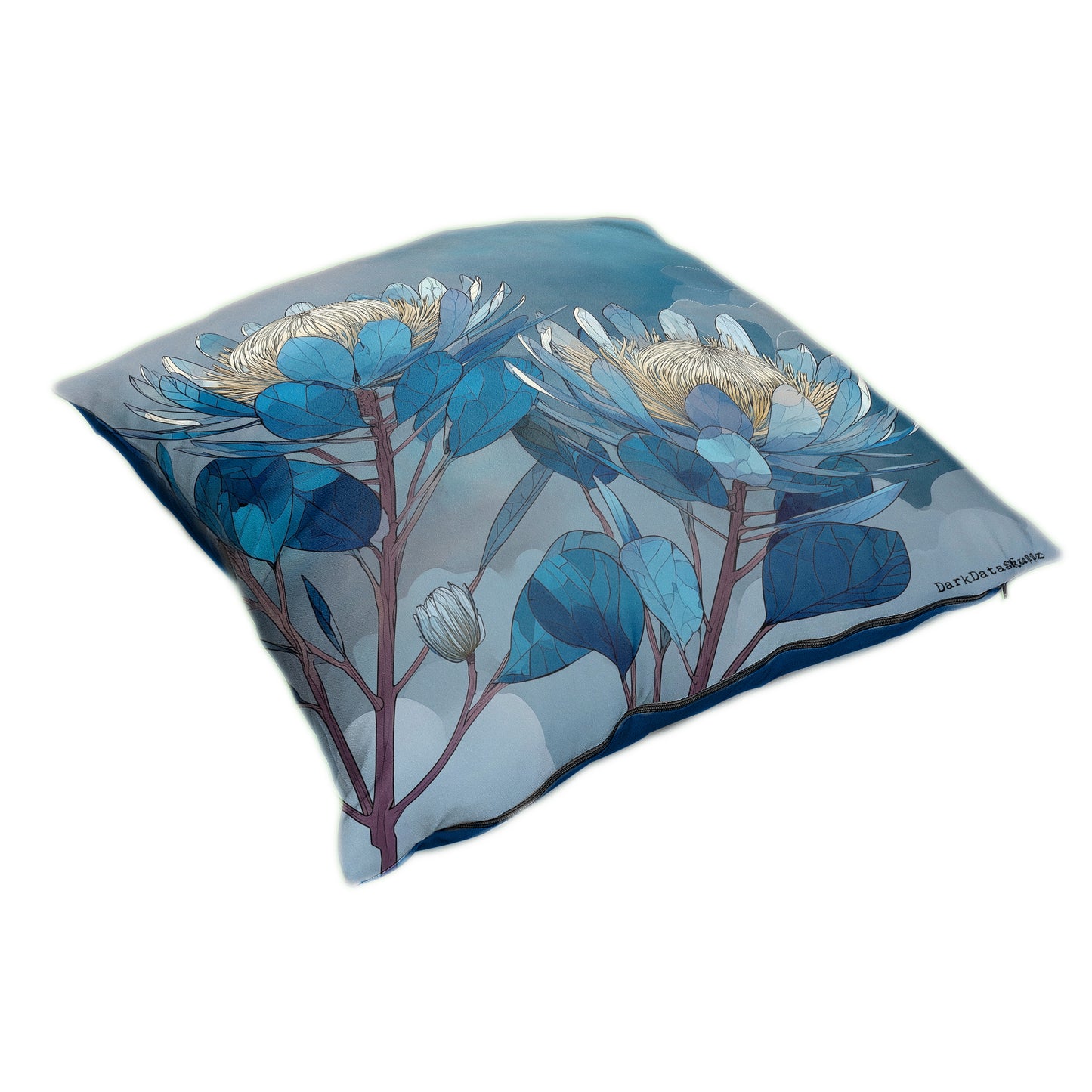 Azure Bloomscape Luxury Scatter by Wikus Schalkwyk