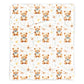 Baby Bowtie Bears Baby Fleece Blanket