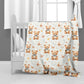 Baby Bowtie Bears Baby Fleece Blanket