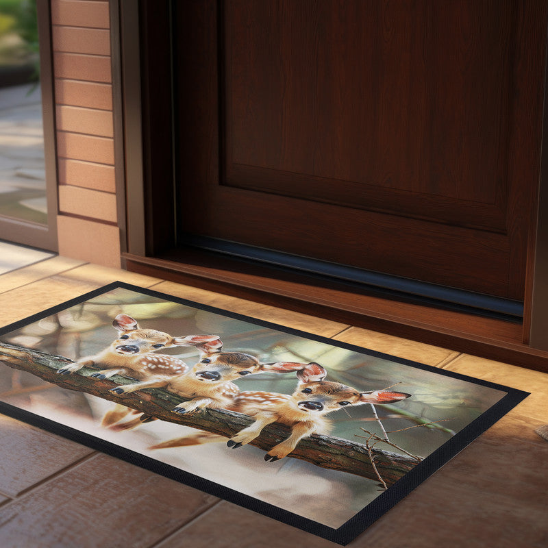 Baby Deer Door Mat
