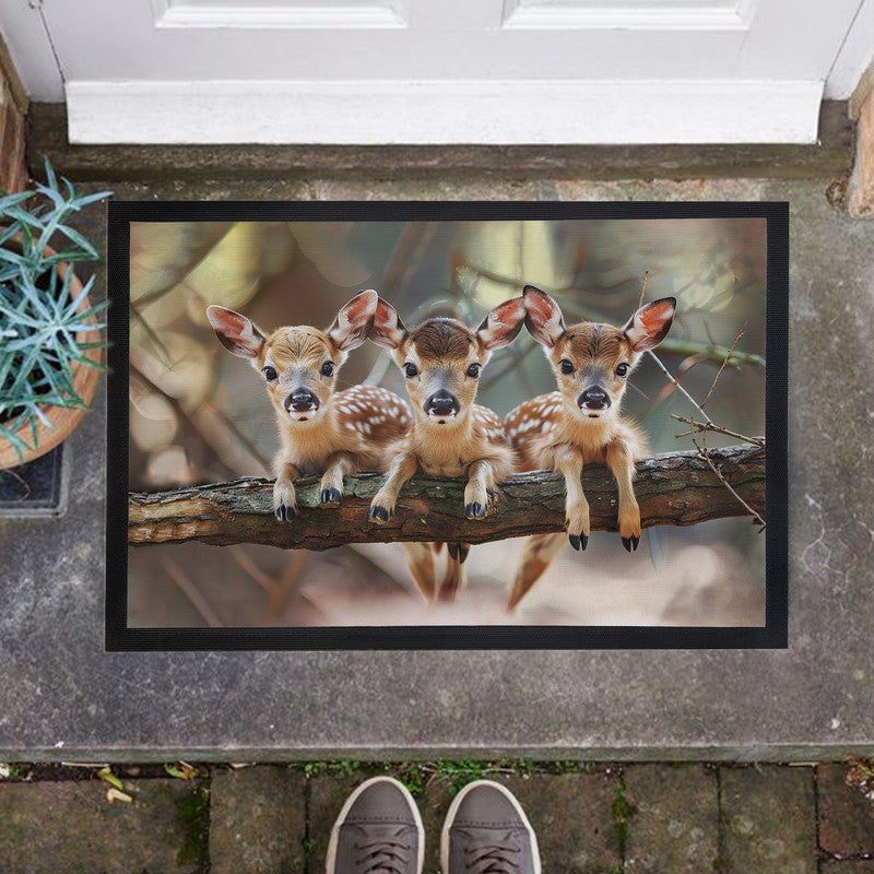 Baby Deer Door Mat