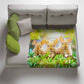 Baby Rabbit Light Weight Fleece Blanket