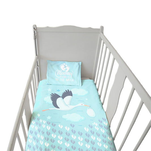 Baby Stork Cot Set