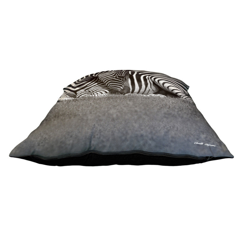 Baby Zebra Resting Luxury Scatter by Annette Heymans