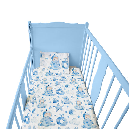 Baby Astronauts Cot Set
