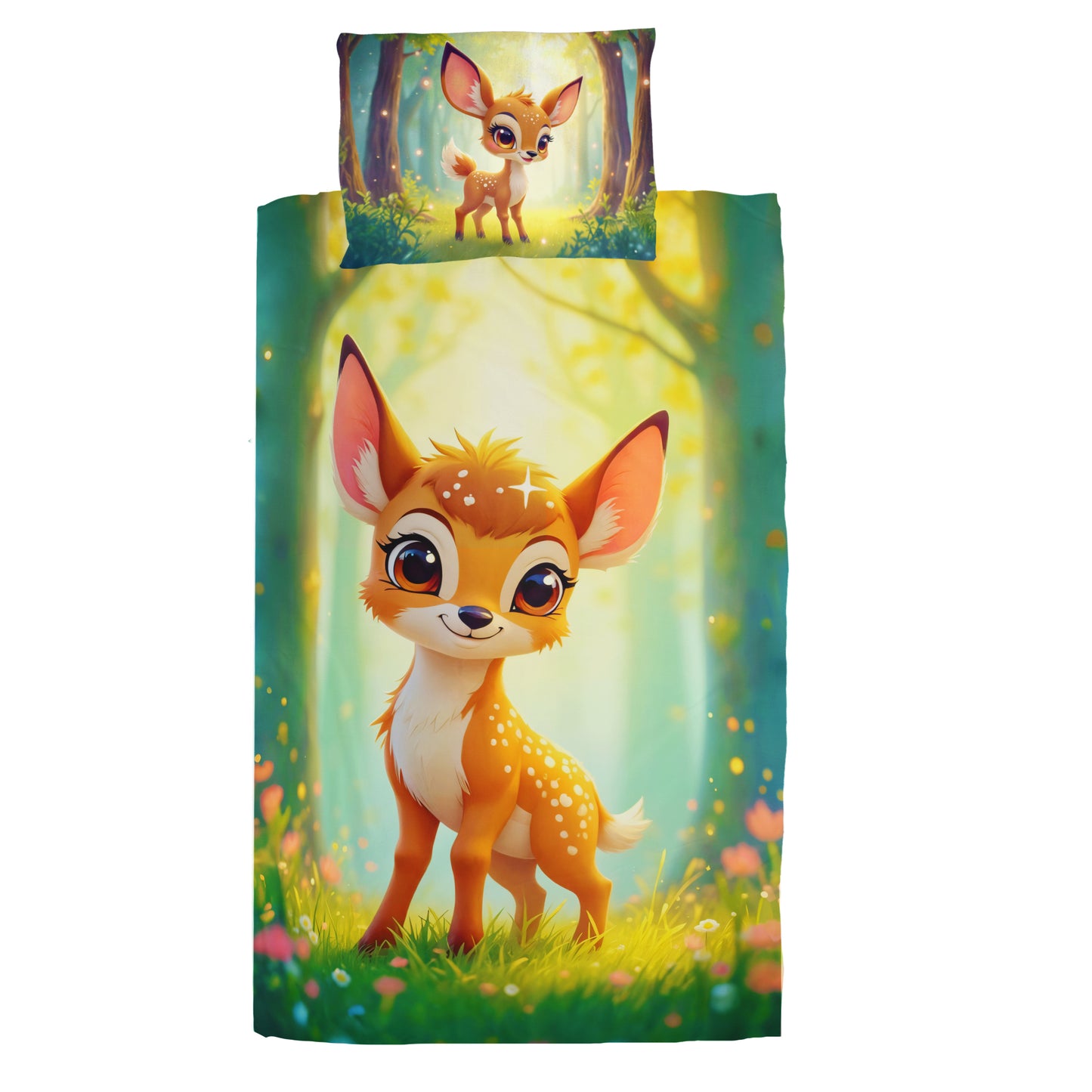 Baby Bambi Deer Cot Set