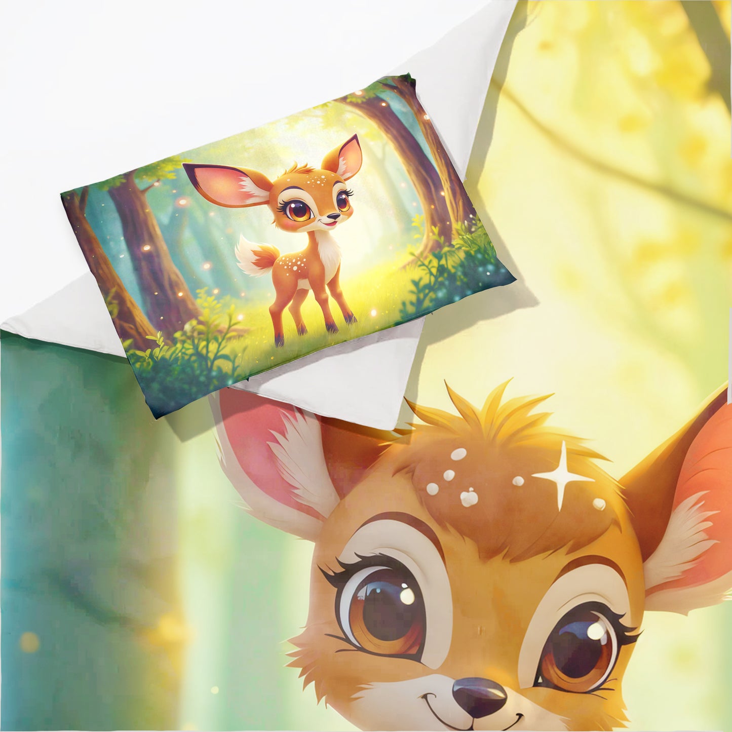 Baby Bambi Deer Cot Set