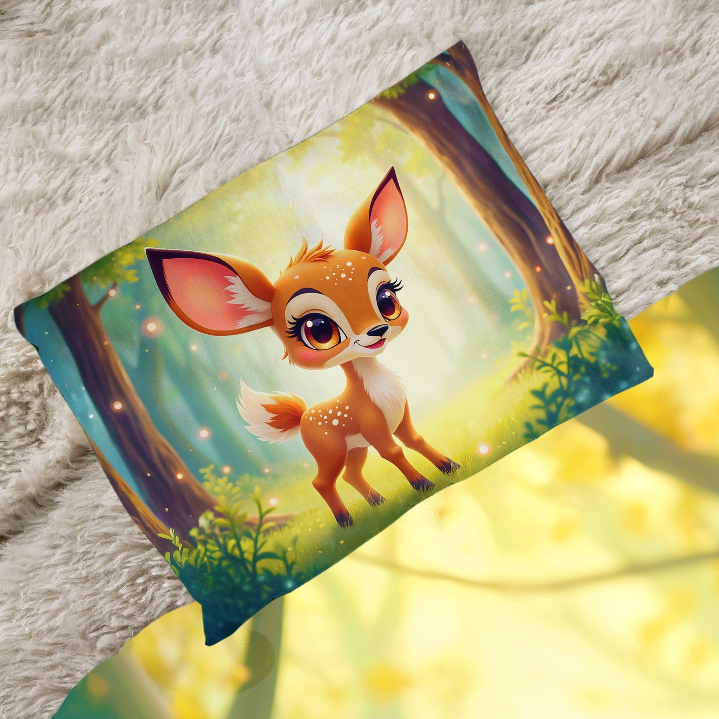 Baby Bambi Deer Cot Set