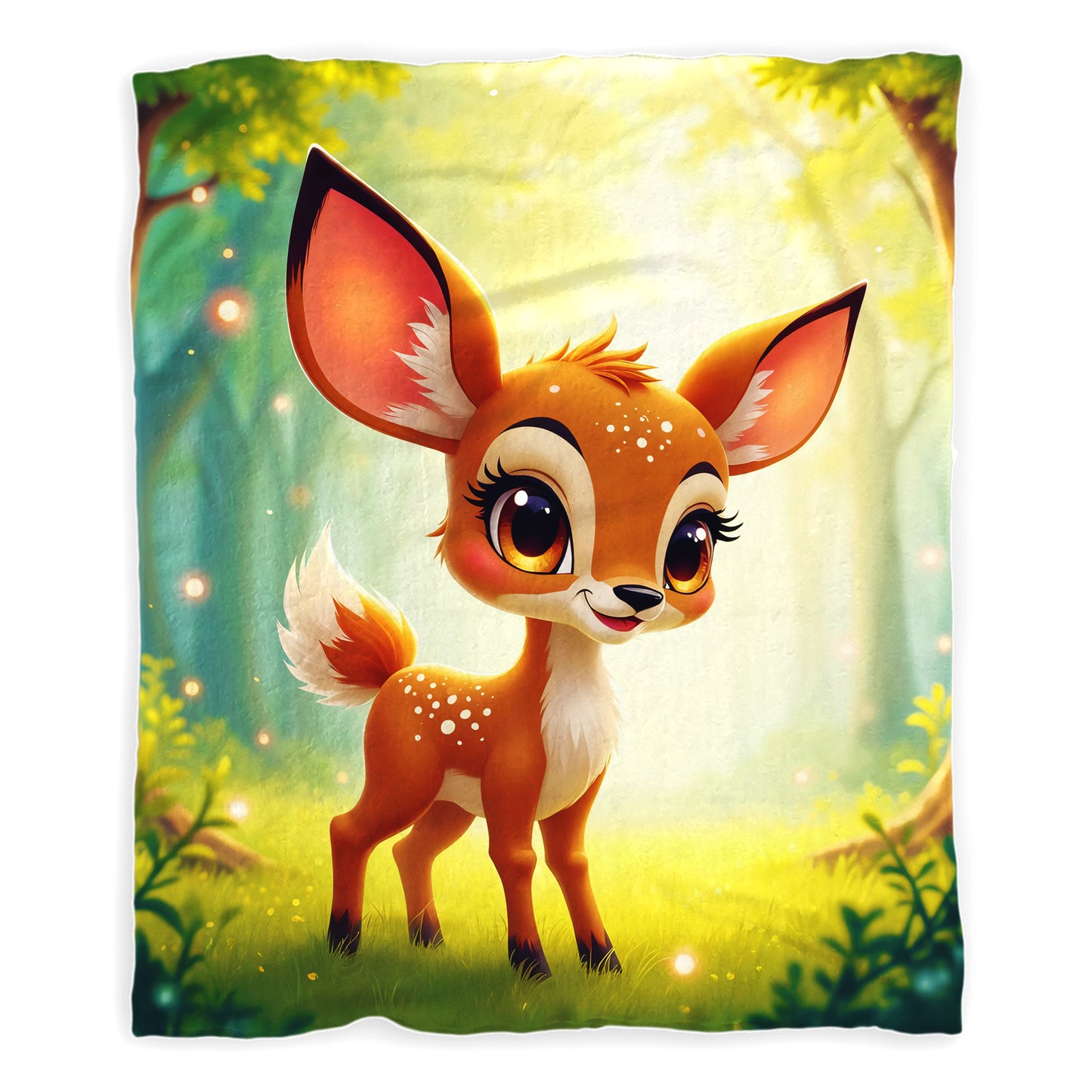 Baby Bamby Deer Minky Blanket