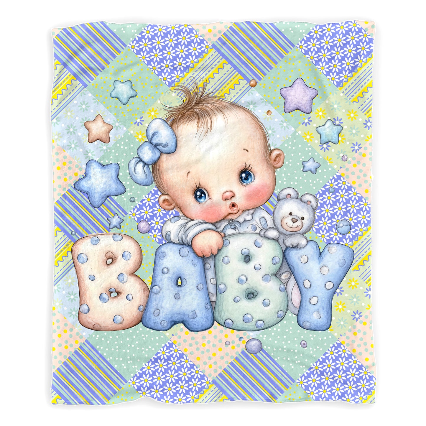 Baby Boy Baby Fleece Blanket