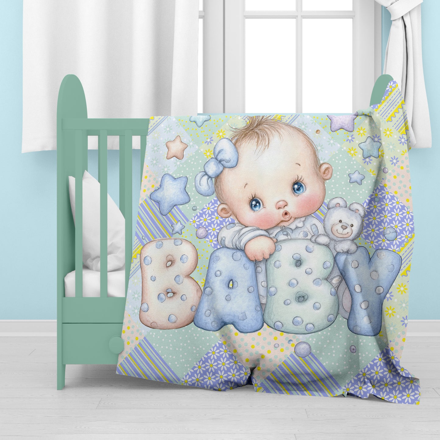 Baby Boy Baby Fleece Blanket