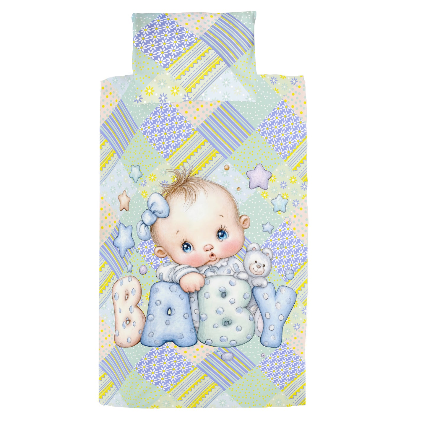Baby Boy Cot Set