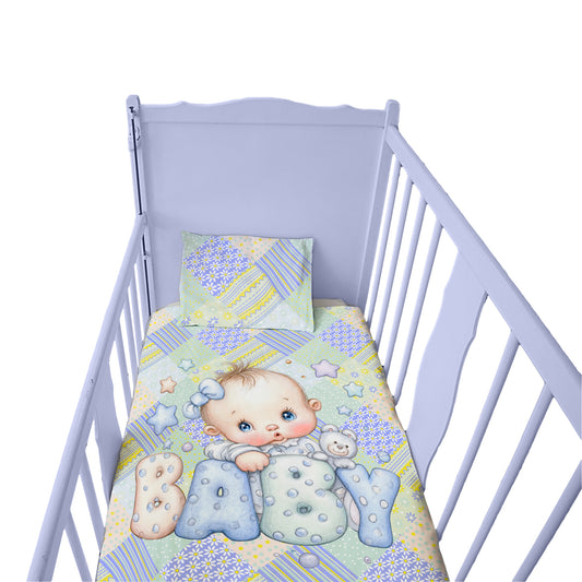 Baby Boy Cot Set