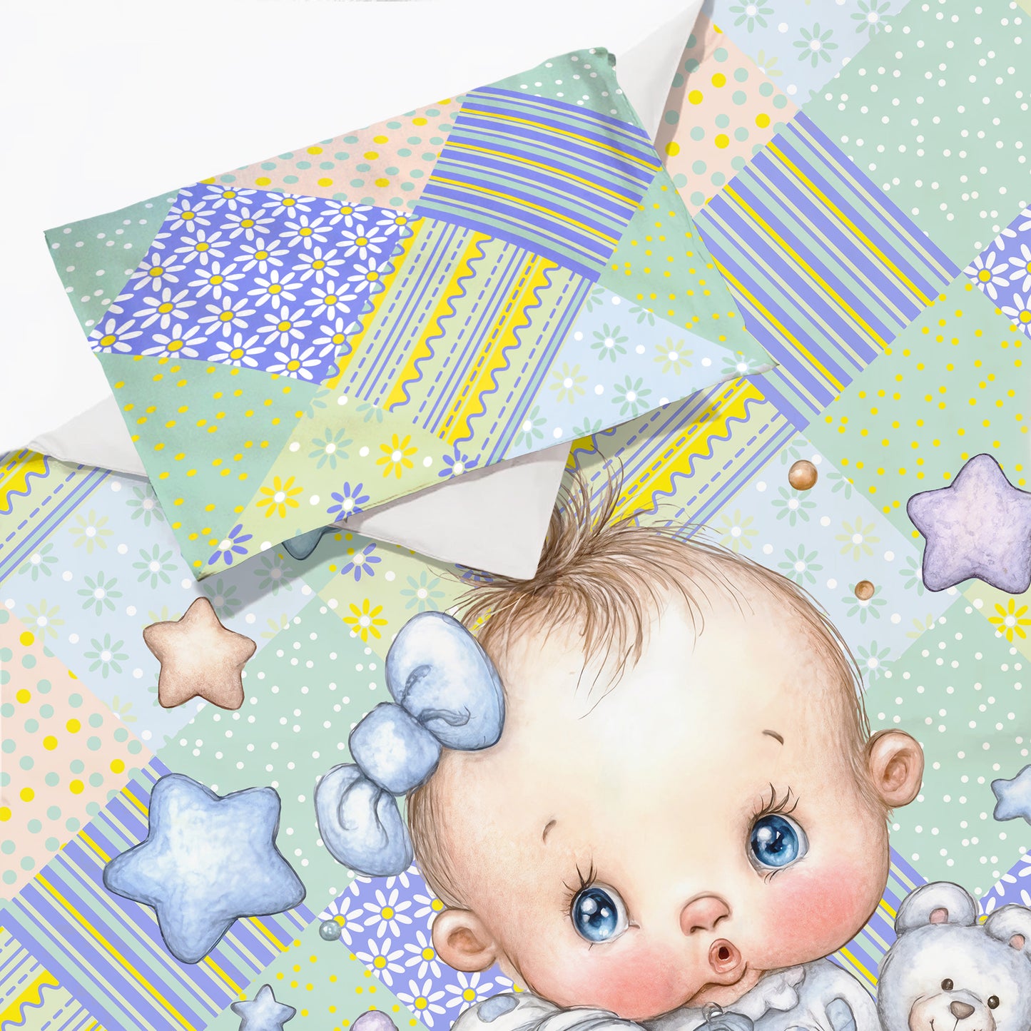 Baby Boy Cot Set