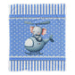 Baby Breeze Elephant Baby Fleece  Blanket