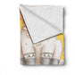 Baby Cow Baby Fleece Blanket by Mark van Vuuren