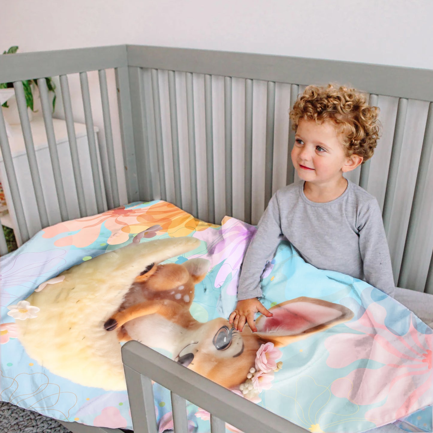Baby Deer Cot Set