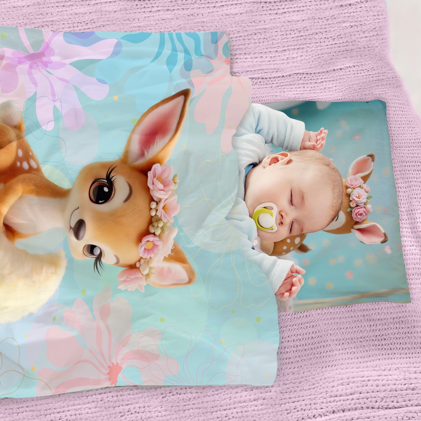 Baby Deer Cot Set